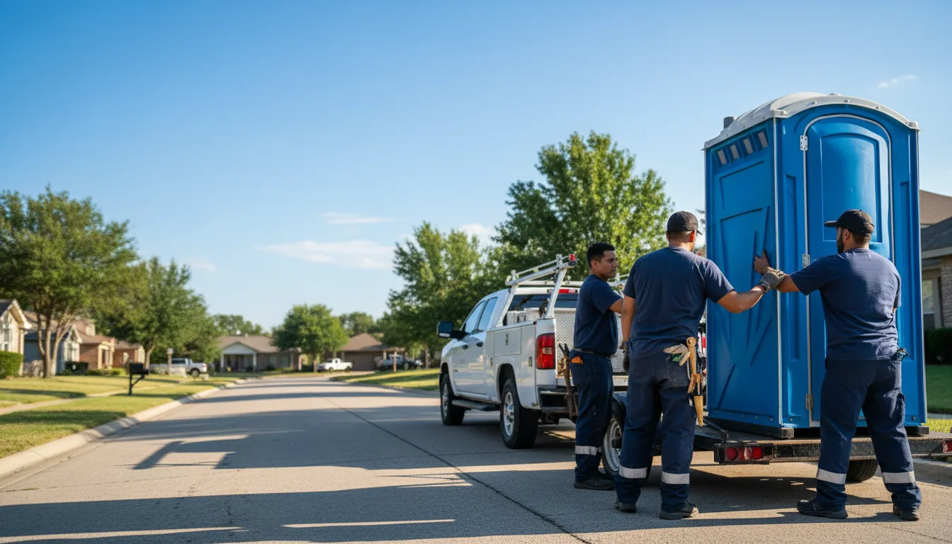 Portable Toilet Rental in Toluca, IL near me